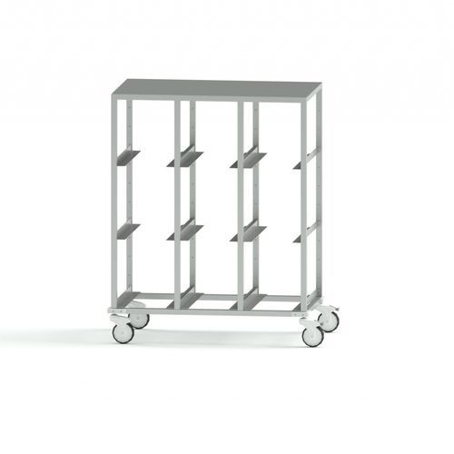 Wagen für Kliniken - PLUSHINE series   - TBT Medical - Sterilisation / für Sterilisationscontainer / Logistik