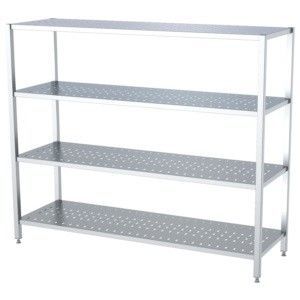 Modulares Regal - TBT Medical - für Behälter / für Körbe / Edelstahl