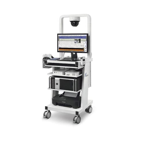 EEG-System / 20 Kanäle - NSD-7100 - Shenzhen Delica Medical Equipment - mit Vitalzeichen-Monitoring / mit Rollgestell