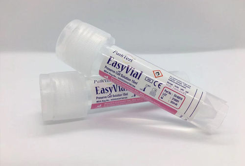 Laborflasche - PathTezt™ - Biocytech Corporation S/B - mit Siegelpresse