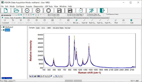 Analysesoftware - Vision® - B&W Tek - Steuerung / Kalibrierung / medizinisch