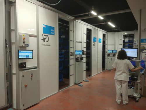 Verwaltungs- und Lagerungssystem / Medikamente - APD, S.A. - RFID / Logistik / Rückverfolgbarkeit