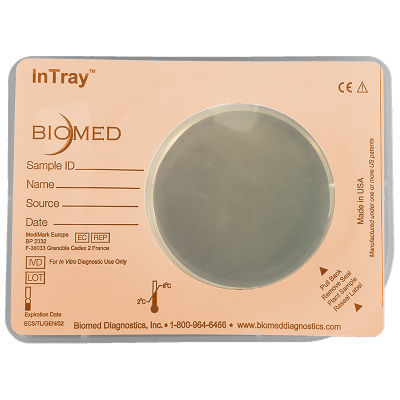 Reaktives Milieu - INTRAY® SAB-FUNGID™ W/CC - Biomed Diagnostics, Inc. - für Mykologie / Pilze