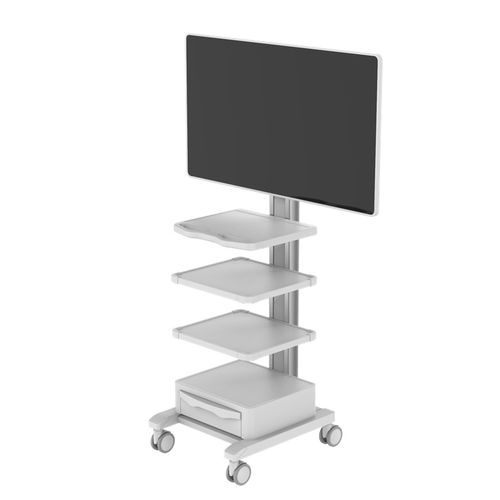 Wagen für Endoskopie - TR800-200-12 - Coriton Instrument Co., Ltd. - medizinisch / Aluminium / mit Schublade