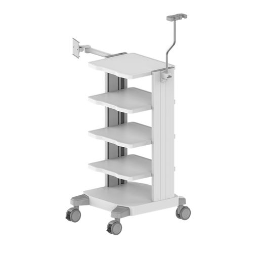 Wagen für Endoskopie - 1.2M-TR900-12-04  - Coriton Instrument Co., Ltd. - medizinisch / Aluminium / 4 Regalbretter