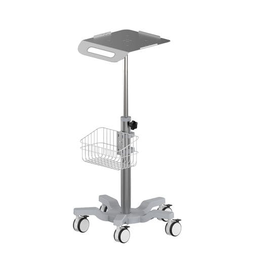 Wagen für EKG - RS010C-100 - Coriton Instrument Co., Ltd. - medizinisch / Edelstahl / mit Korb