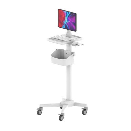 Edelstahlwagen - RS008 - Coriton Instrument Co., Ltd. - Aluminium / mit Tragefläche für Laptop