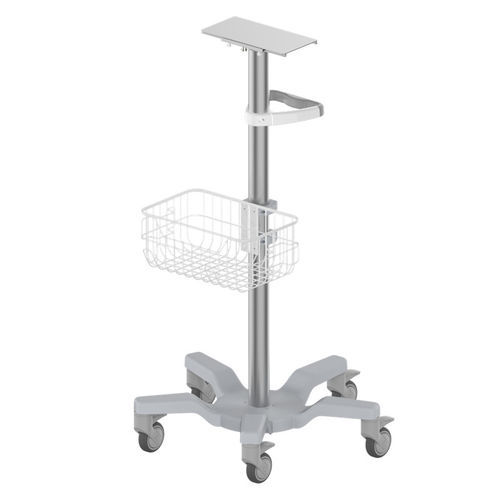 Wagen für medizinische Bildschirme - RS011 - Coriton Instrument Co., Ltd. - Aluminium / mit Korb