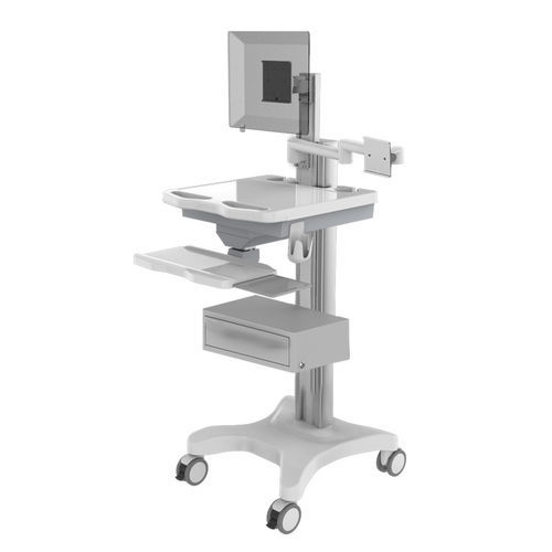 Computerwagen für Panel PC - TR800-200-XX - Coriton Instrument Co., Ltd. - mit Schublade / höhenverstellbarer / gesichert