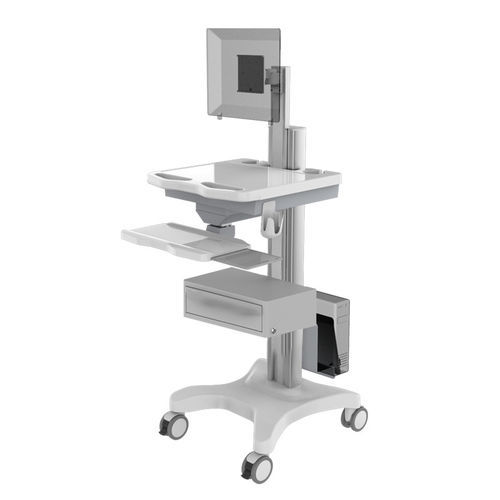 Computerwagen für Panel PC - TR800-200-1 - Coriton Instrument Co., Ltd. - Point-of-Care / mit Schublade / höhenverstellbarer