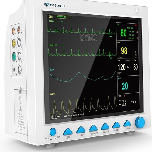 Tragbarer Patientenmonitor - MN-120 - EPSIMED - kompakt / EKG / RESP