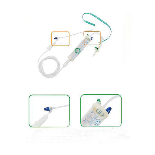 Infusionsset mit Tropfkammer - 1102001 - Lily Medical Corporation - mit Y-Verbinder