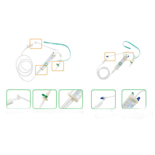 Infusionsset mit Tropfkammer - 1102026 - Lily Medical Corporation - mit Absperrhahn / mit Y-Verbinder