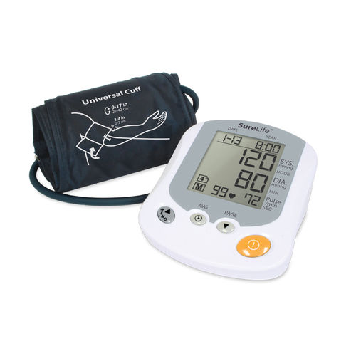Automatischer Blutdruckmonitor - SureLife® Premium - MHC Medical Products - Arm / mit Erwachsenenmanschette