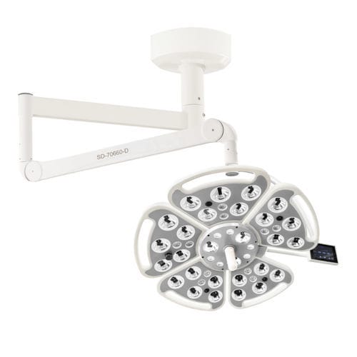 Deckenmontierte OP-Leuchte - WD-7660D-1 - Nanjing Keweisi Medical Lighting - LED