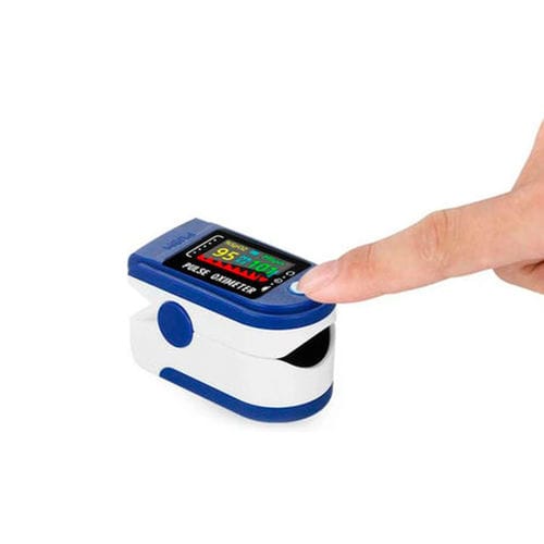 Fingerpulsoximeter - Nanjing Shuangwei Biotechnology - medizinisch / batteriebetrieben / blau