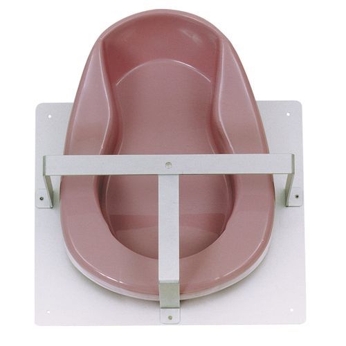 Aluminium-Bettpfannenhalter - 303512 - Omnimed - wandmontiert