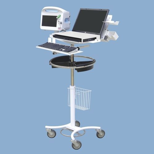 Höhenverstellbarer-Computerwagen - 350750 - Omnimed
