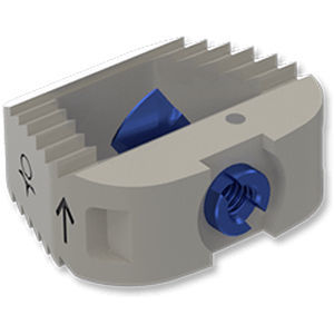 PEEK-Zwischenwirbelimplantat - EOS - Osimplant - HWS / ventraler Zugang / Titan