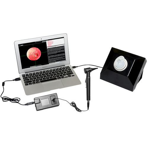 Simulator für Otoskopie - OtoSim Inc. - für die Ausbildung / Arbeitsstation / computergestützt