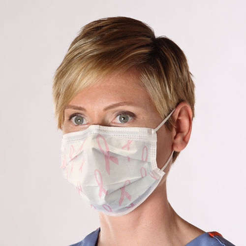 Halbgesichtsschutzmaske - Ribbon - Prestige Ameritech - 50er-Packung / rosa