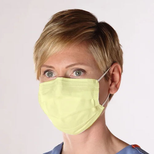 Halbgesichtsschutzmaske - FM81000 - Prestige Ameritech - 50er-Packung / gelb