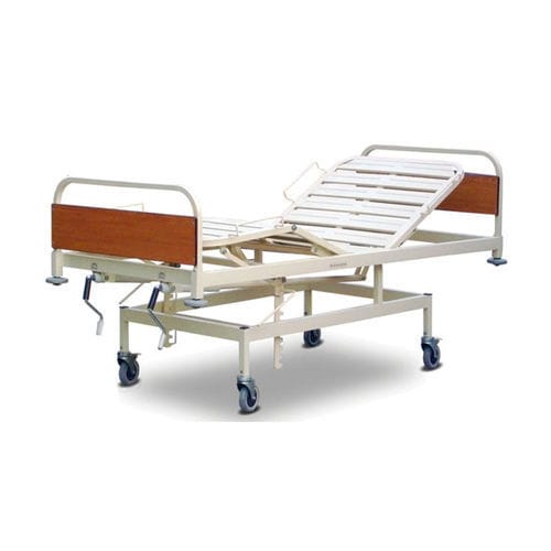 Krankenhausbett - 101-T - Strongman Ideal Engineering Services - manuell / auf Rollen / dreiteilig
