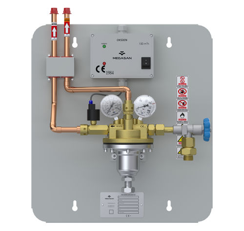 O2-Druckregler - MG-YBDT - Megasan Medical Gas Systems - Luft / CO2 / N2O