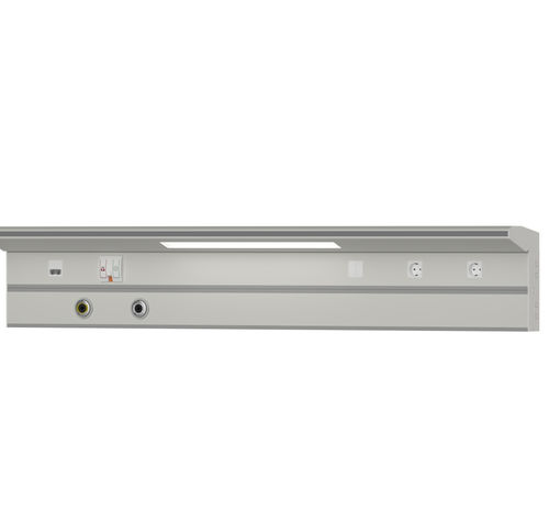 Wandmontierte Versorgungseinheit - ELITE  - Megasan Medical Gas Systems - horizontal / Patientenzimmer / mit Licht