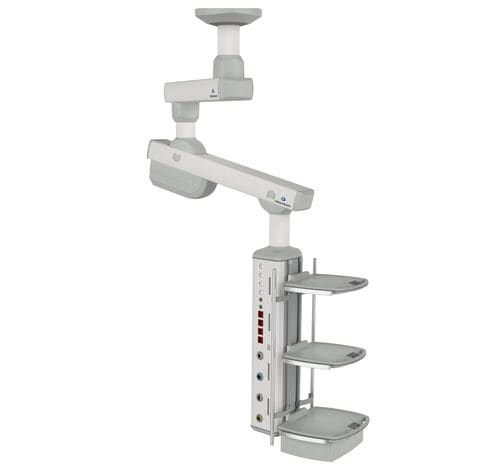 Deckenmontierter Verteilerarm - MG-PENx-MD-z - Megasan Medical Gas Systems - für Intensivpflege / Anästhesie / mit Gelenk