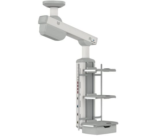 Verteilerarm - MG-PENA-M-A - Megasan Medical Gas Systems - deckenmontiert / für Intensivpflege / Anästhesie