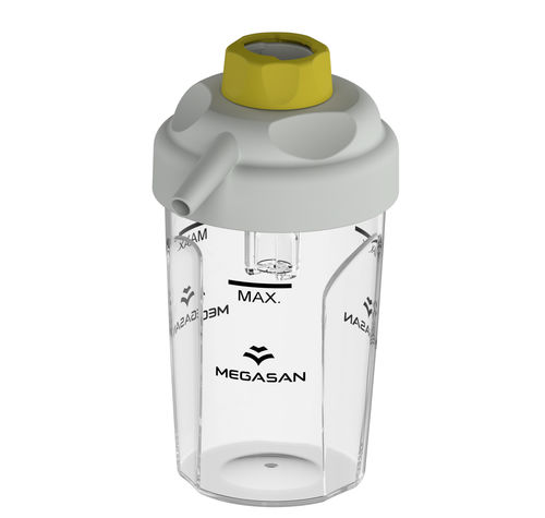Laborflasche - MG-VKxy - Megasan Medical Gas Systems - Polycarbonat / Einweg