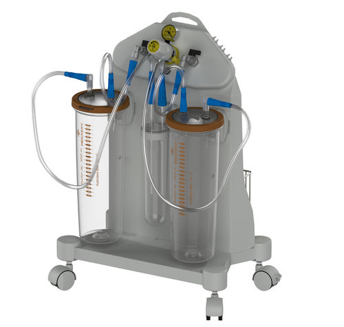Medizinischer Wagen - MG-VKT - Megasan Medical Gas Systems - für Absauganlagen / für Transport / Metall