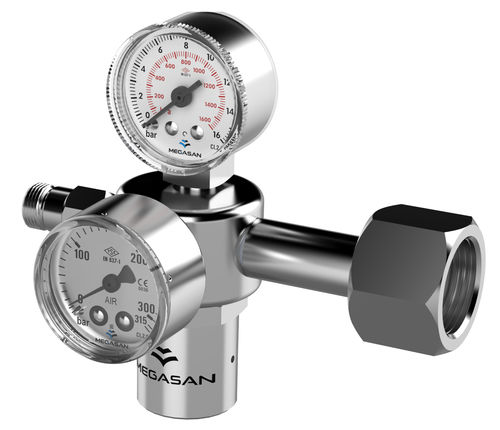 Sauerstoff-Druckminderer - MG-TC - Megasan Medical Gas Systems - CO2 / N2O / Distickstoff
