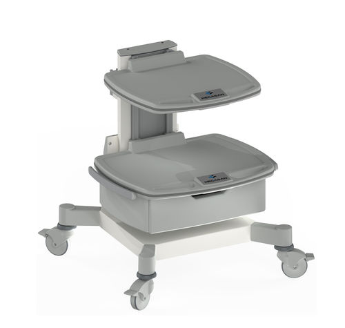 Wagen für Monitor - MG-MAR - Megasan Medical Gas Systems - für Kliniken / für Transport / mit Schublade
