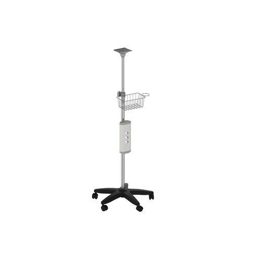 Medizinischer Wagen - MG-MAR - Megasan Medical Gas Systems - für Monitor / für Transport / Edelstahl