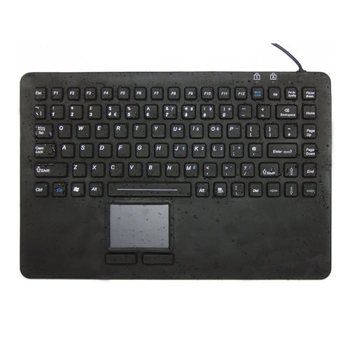 Medizinische Tastatur / Touchpad - P-M345TP - PAC Technology - Silikon / antibakteriell / Hygiene