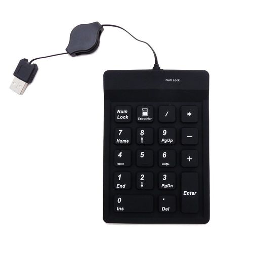 Medizinische Tastatur / Kalkulator - P-M01KP - PAC Technology - Silikongummi / Silikon / wasserdicht