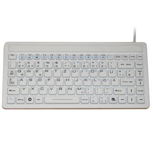 Silikon-Tastatur - P-M272 - PAC Technology - antibakteriell / Hygiene / wasserdicht