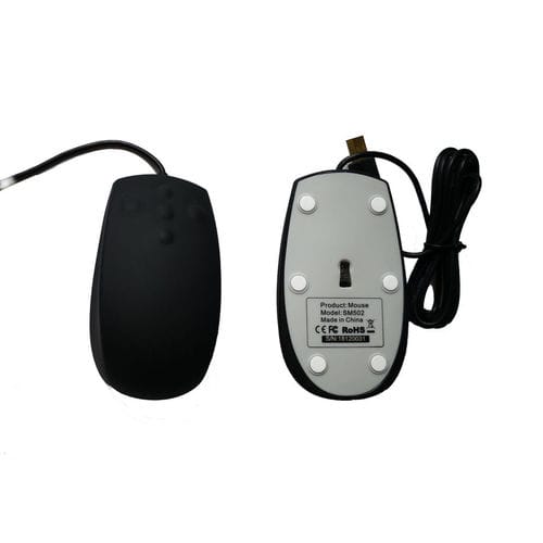 Medizinische Maus / Laser - SM502 - PAC Technology - USB / Silikon / wasserfest