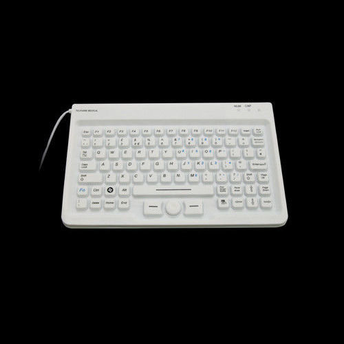 Medizinische Tastatur / Silikon - P-M230-MS - PAC Technology - USB / wasserdicht / antibakteriell