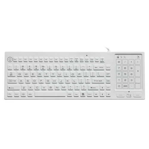 Medizinische Tastatur / Silikon - P-M70-BL - PAC Technology - Silikongummi / USB / wasserdicht