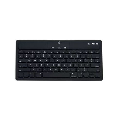 Medizinische Tastatur / Silikon - P-M240BT - PAC Technology - Silikongummi / kabellos / wasserdicht