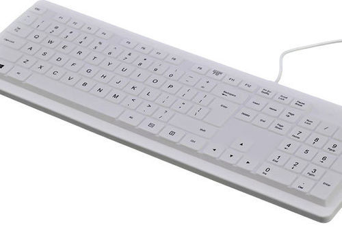 Tastatur mit Ziffernblock - P-2913 - PAC Technology - Silikon / abwaschbar / wasserdicht