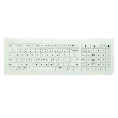 Tastatur mit internationalem Tastaturlayout - P-GL45 - PAC Technology - Touchpad / Glas / USB