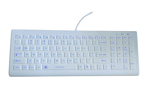 Touchpad-Tastatur - P-K66BL - PAC Technology - mit Ziffernblock / Silikongummi / mit Hintergrundbeleuchtung