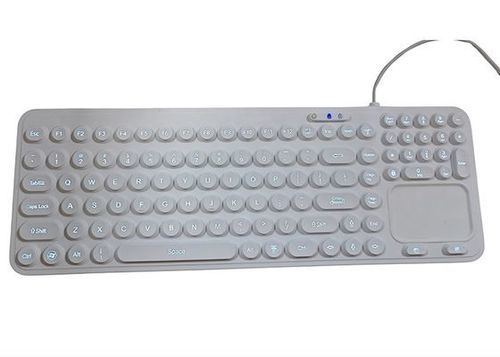 Touchpad-Tastatur - P-M10TP-BL - PAC Technology - Silikongummi / desinfizierbar / mit LED-Hintergrundbeleuchtung