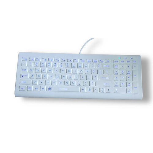 Tastatur mit internationalem Tastaturlayout - P-K66BL-MG - PAC Technology - Silikon / desinfizierbar / antibakteriell