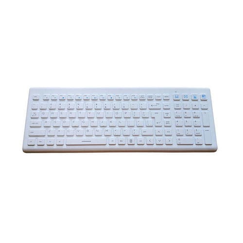 Tastatur mit Ziffernblock - P-WL50 - PAC Technology - Silikon / USB / desinfizierbar