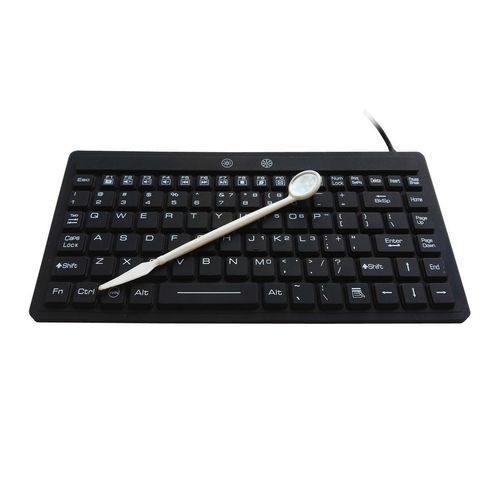 Tastatur mit internationalem Tastaturlayout - P-M272-BL - PAC Technology - Silikongummi / Silikon / abwaschbar